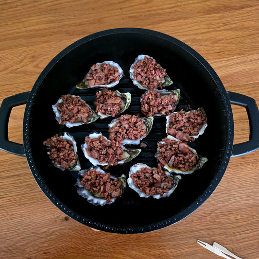 Oysters Kilpatrick by Kate