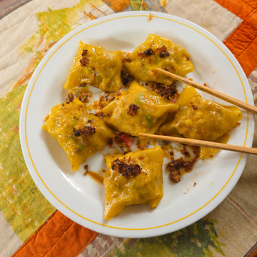 Easy Pork Dumpling Recipe by Kate