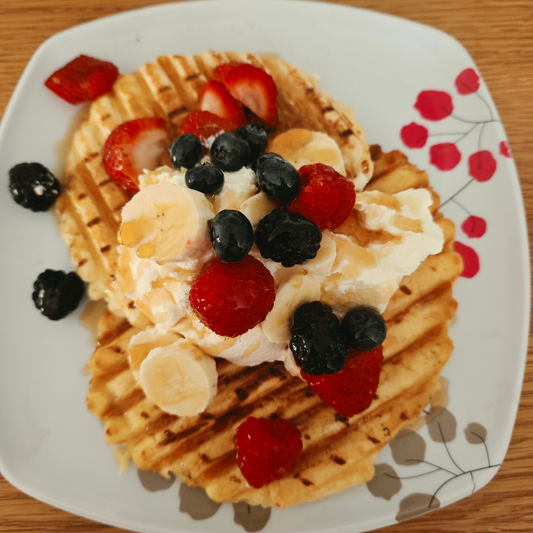 Homemade Waffles by Kate