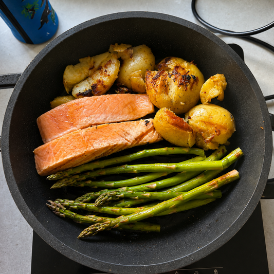 Crispy Skin Salmon by Kate