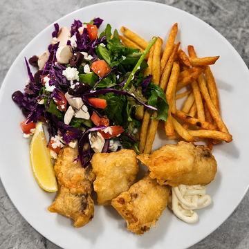 Beer Battered Fish and Chips by Hayley